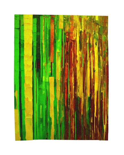 Striped Beta Velveteen Plush Blanket, 60" x 80"