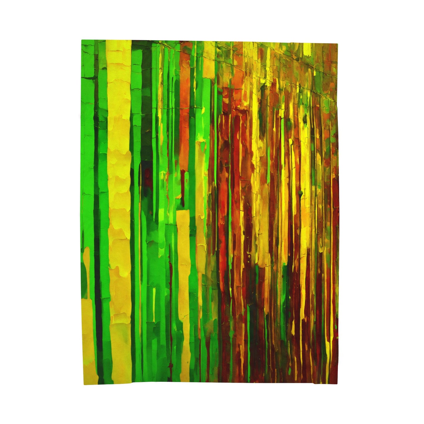 Striped Beta Velveteen Plush Blanket, 60" x 80"