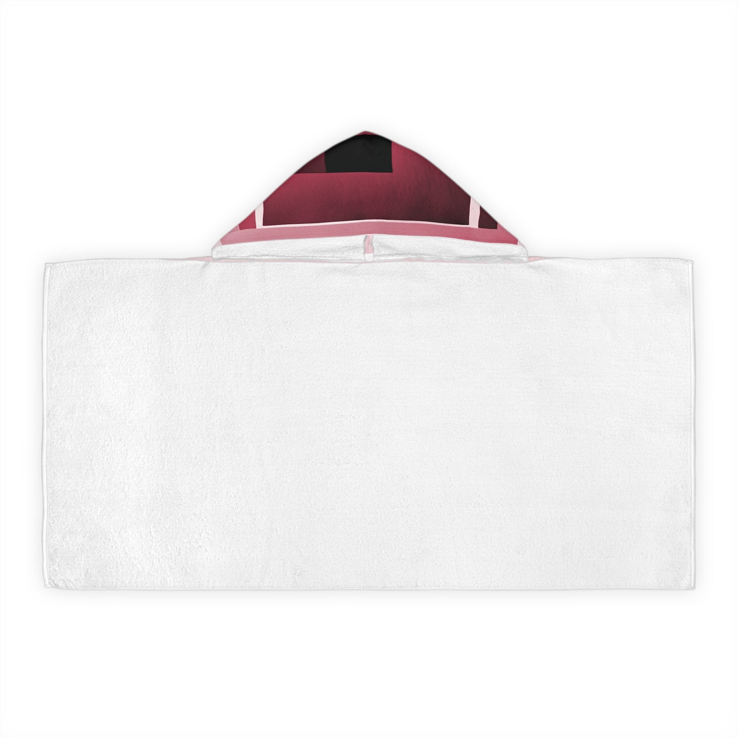 Red Shadow Youth Hooded Towel, 24" x 48"