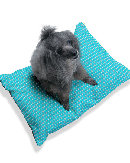 Tif Green Star-crossed Bodies Pet Bed, 28" × 18"
