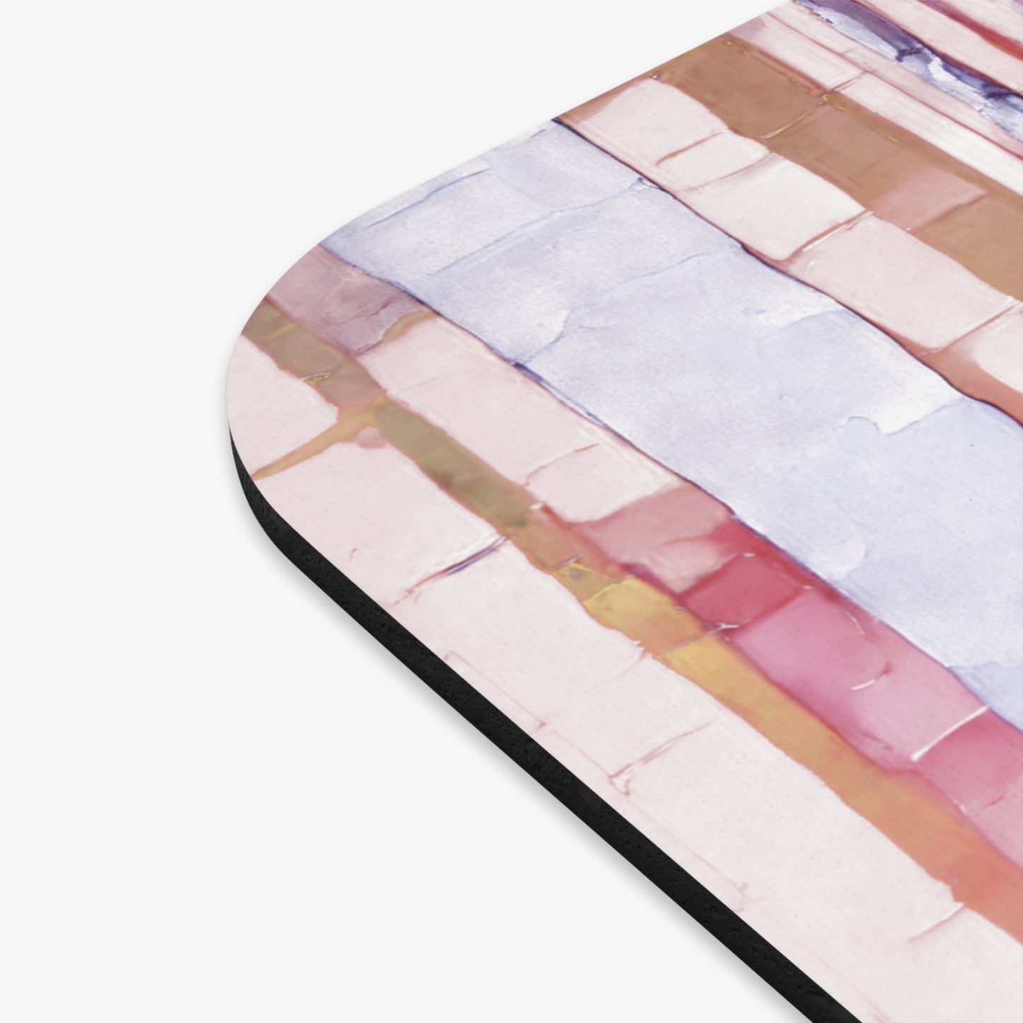 Striped Pastels Mouse Pad, 9" x 8" Rectangle