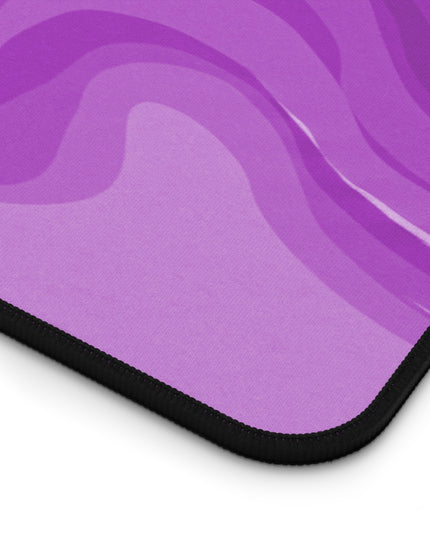 Wavey Purple Wavey 12" x 18" Desk Mat
