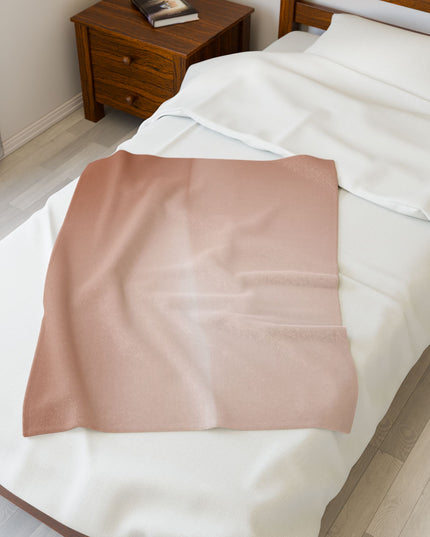 Soft Fade Velveteen Plush Blanket, 30" x 40"
