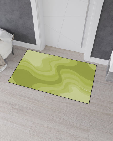 Lemon Wavey 36" x 60" Heavy Duty Floor Mat