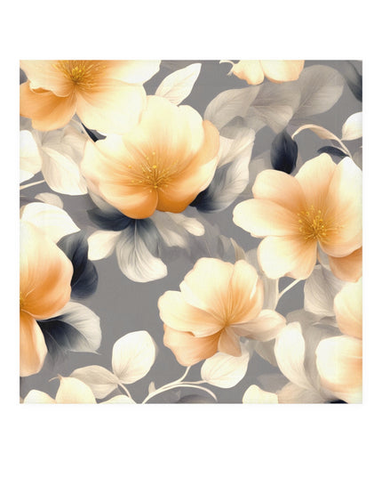Soft Blossom Floral Bunch Face Towel, 13" x 13"