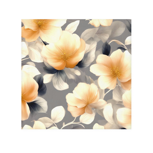 Soft Blossom Floral Bunch Face Towel, 13" x 13"