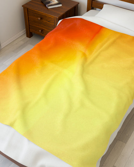 Phoenix Fade Velveteen Plush Blanket, 50" x 60"