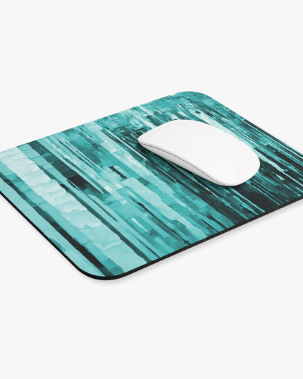 Striped Tif Mouse Pad, 9" x 8" Rectangle