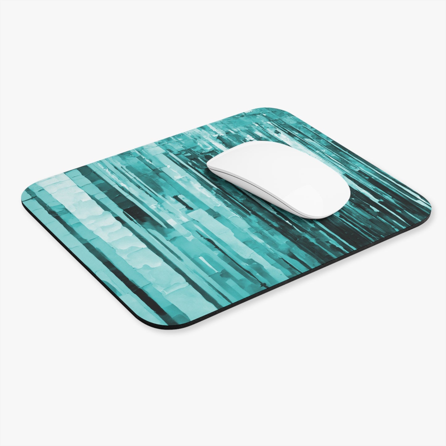 Striped Tif Mouse Pad, 9" x 8" Rectangle