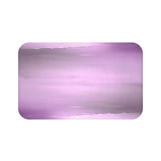 Dark Pink Sea Amethyst Fog 34" x 21" Bath Mat