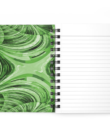 Uzi Spiral Mint Pastel Bound Journal, 5" x 7" 150 pages