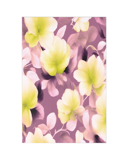 Lemon Blossom Floral Bunch Postcards (7 pcs)