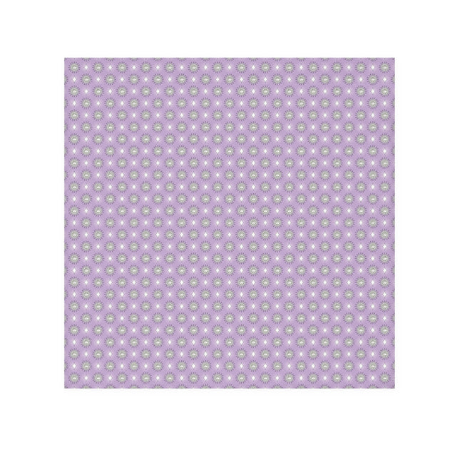 Lavender Star-crossed Bodies Face Towel, 13" x 13"