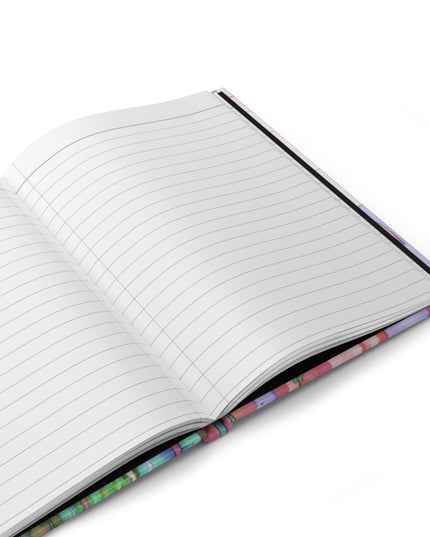 Striped Pastels 5.75" x 8" Hardcover Journal Matte with 150 lined pages
