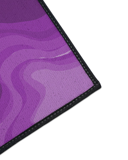 Wavey Purple Wavey 18" x 24" Heavy Duty Floor Mat