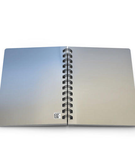 Cobalt Fade Spiral Bound Journal, 5" x 7" 150 pages