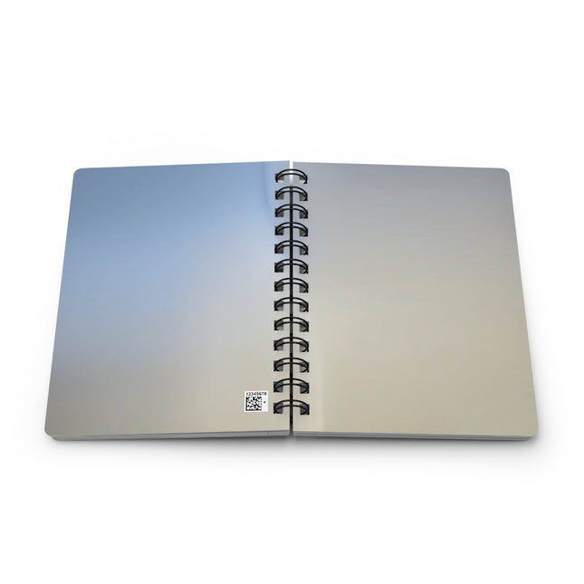 Cobalt Fade Spiral Bound Journal, 5" x 7" 150 pages