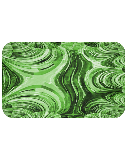Uzi Spiral Mint Pastel 34" x 21" Bath Mat