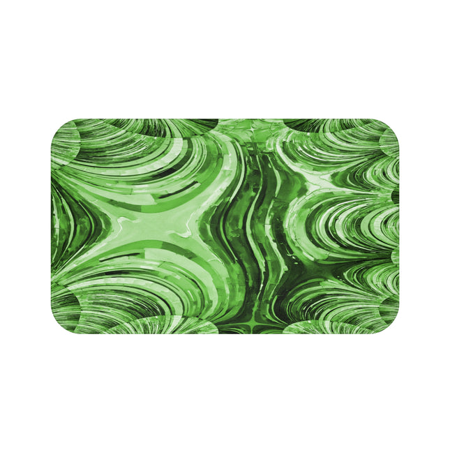 Uzi Spiral Mint Pastel 34" x 21" Bath Mat