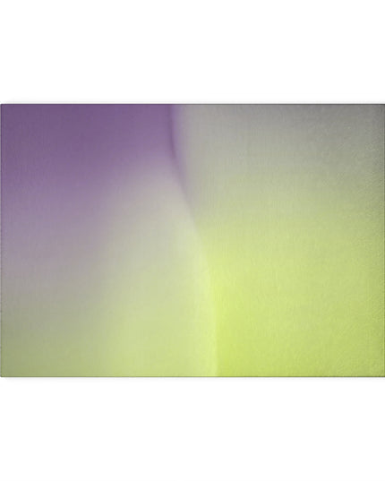 Purple Golden Fade 8" x 11" Glass Cutting Board
