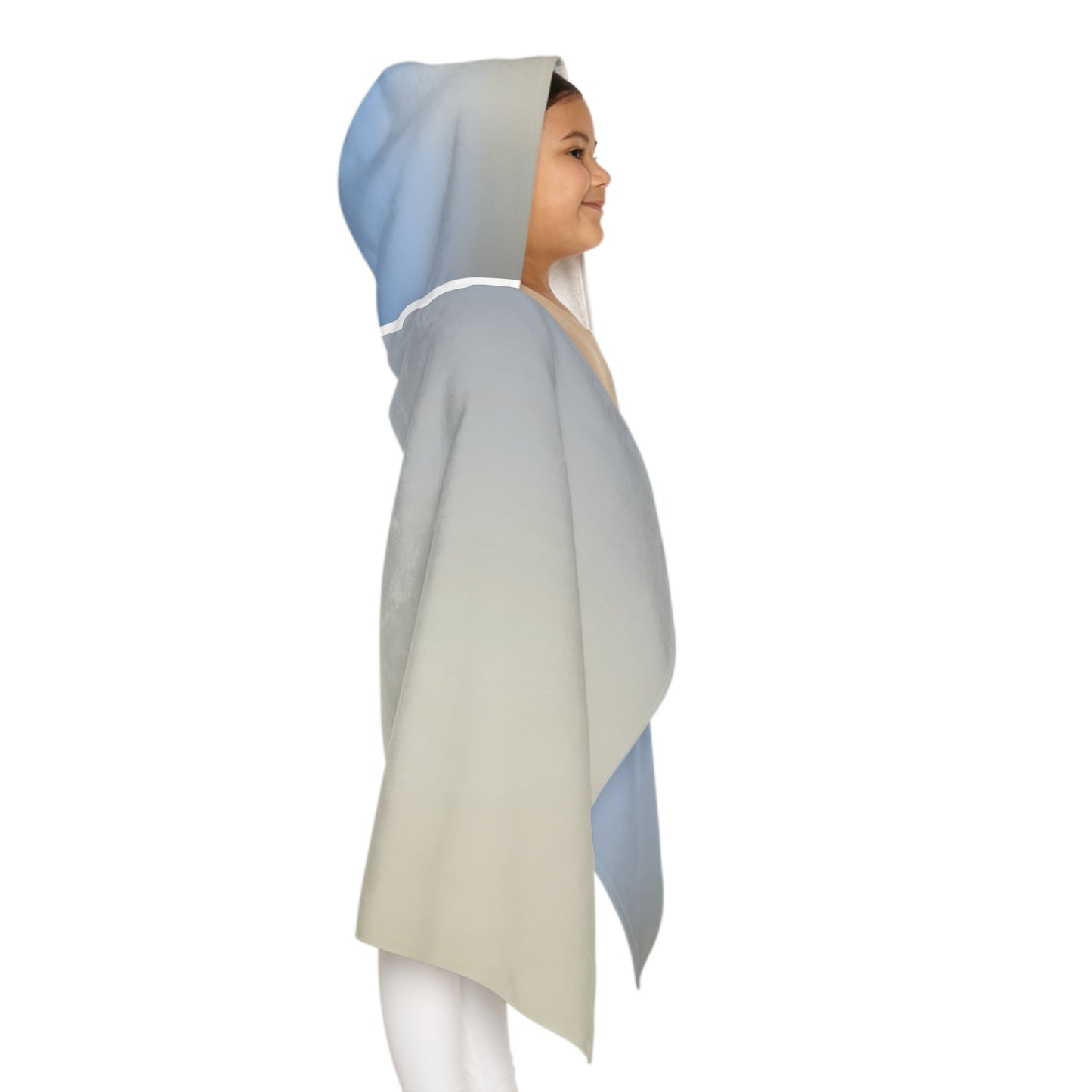 Cobalt Fade Youth Hooded Towel, 24" x 48"