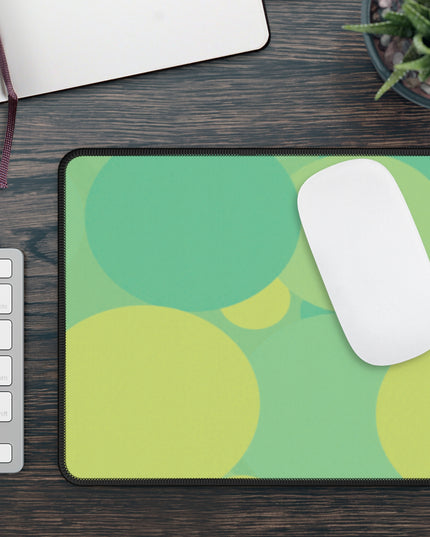Pastel Green Patches 9" x 7" Gaming Mouse Pad