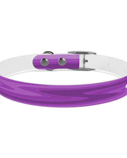 Wavey Purple Wavey Small Dog Collar