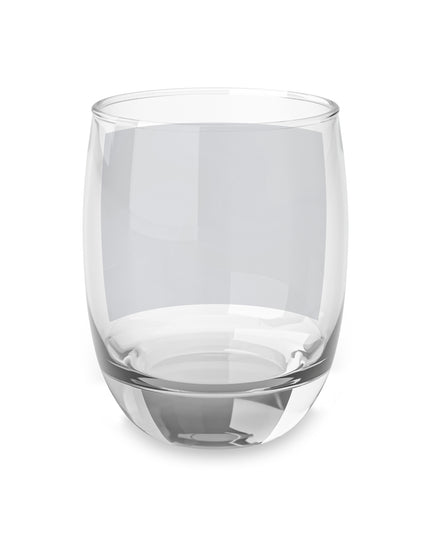 Deep Blue Wavey Whiskey Glass, 6 oz