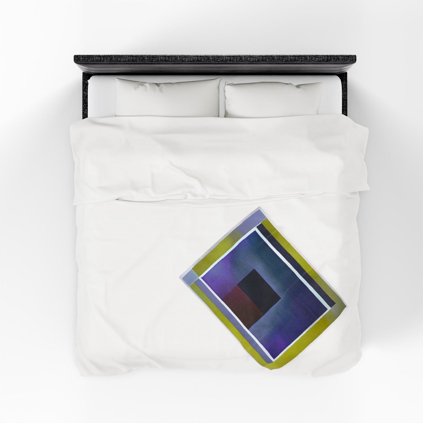 Zeta Shadow Velveteen Plush Blanket, 30" x 40"