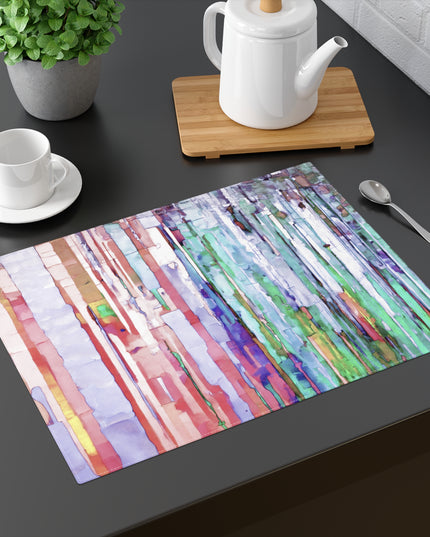 Striped Pastels Placemat, 1 pc