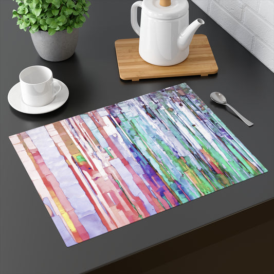 Striped Pastels Placemat, 1 pc
