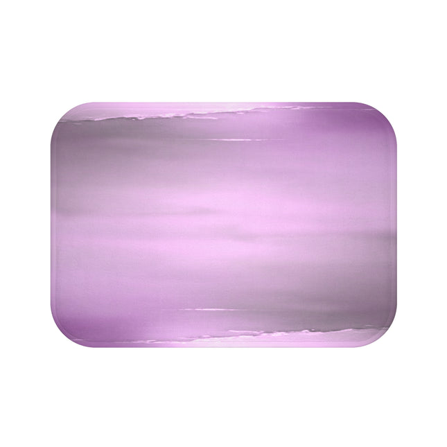 Dark Pink Sea Amethyst Fog 24" x 17" Bath Mat