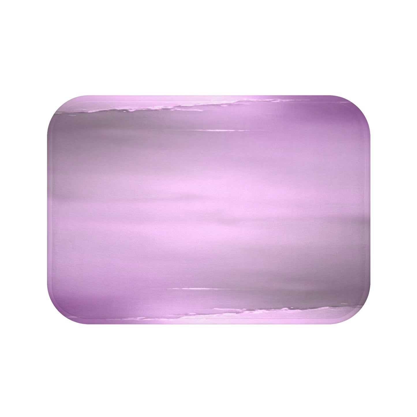 Dark Pink Sea Amethyst Fog 24" x 17" Bath Mat