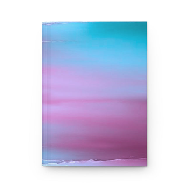 Wine Sea Blue Fog 5.75" x 8" Hardcover Journal Matte with 150 lined pages