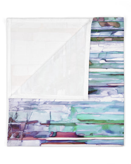 Striped Pastels Baby Swaddle 30″×40″ Blanket