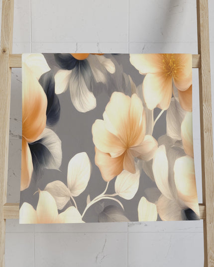 Soft Blossom Floral Bunch Hand Towel, 16" x 28"