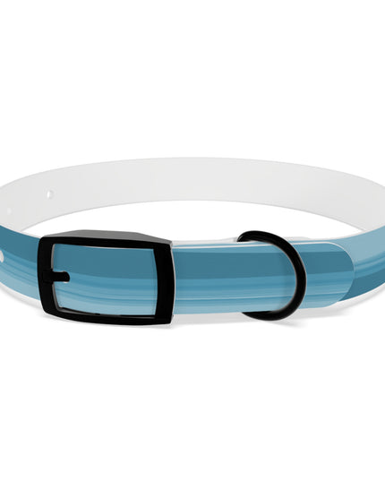 Sky Blue Wavey Small Dog Collar
