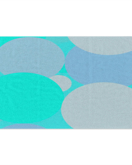 Pastel Tan and Tif Patches Rally Towel, 11" x 18"