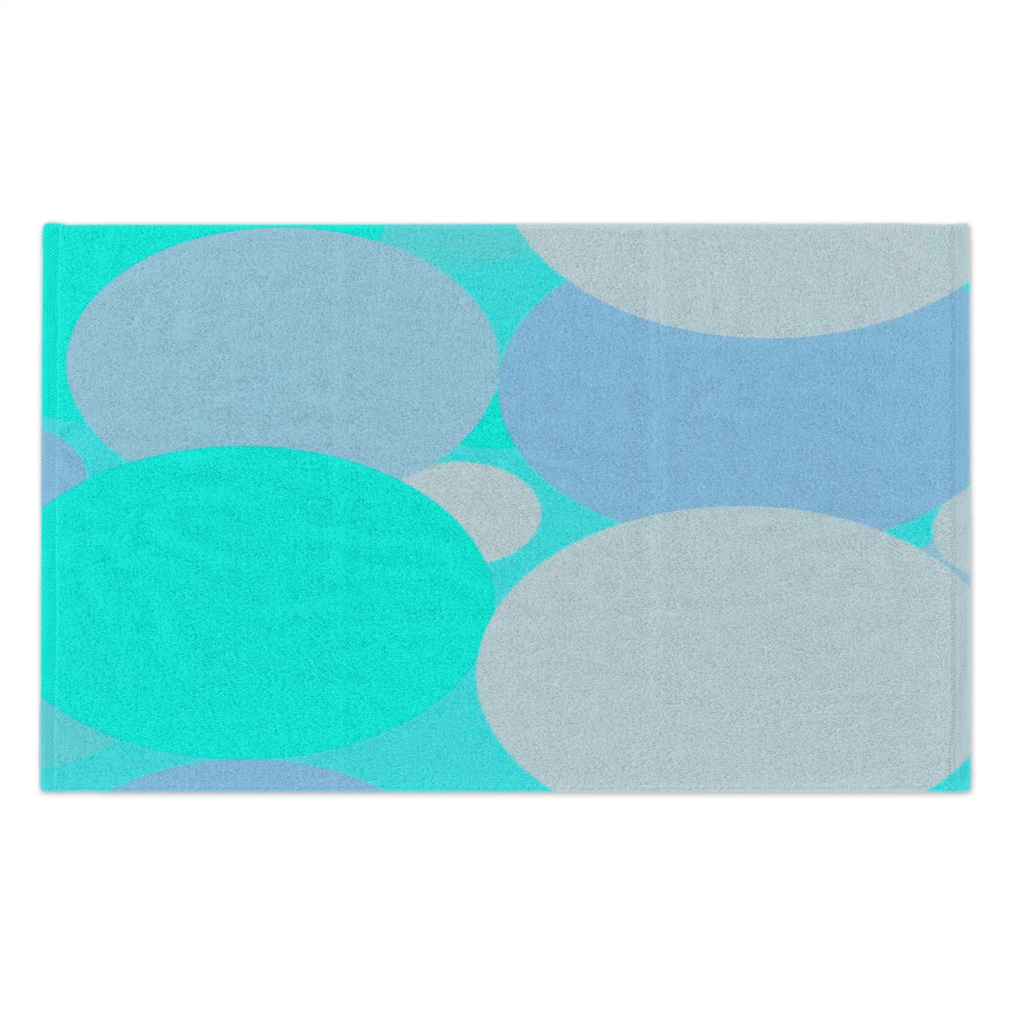 Pastel Tan and Tif Patches Rally Towel, 11" x 18"