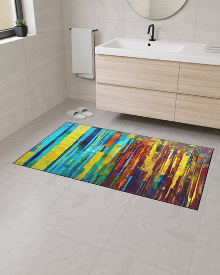 Striped Alpha 36" x 60" Heavy Duty Floor Mat