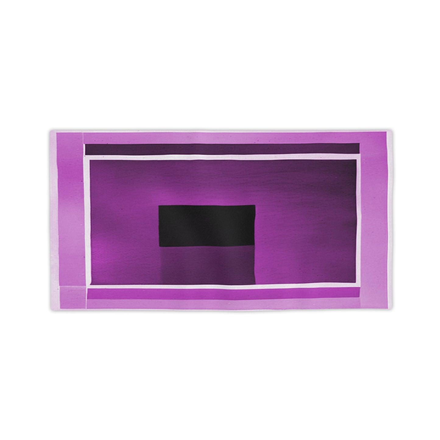 Magenta Shadow Beach Towel, 24" x 44"