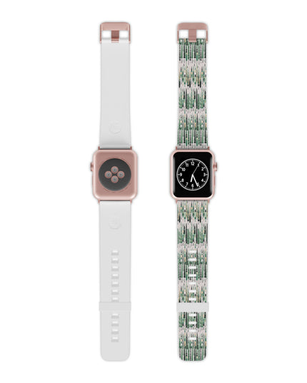 Mini Vintage Green Trees Watch Band for Apple Watch 8x.75/38-40mm/8x.75/42-44mm