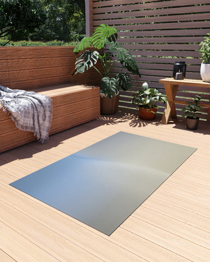 Cobalt Fade Outdoor Rug, 36" x 60"