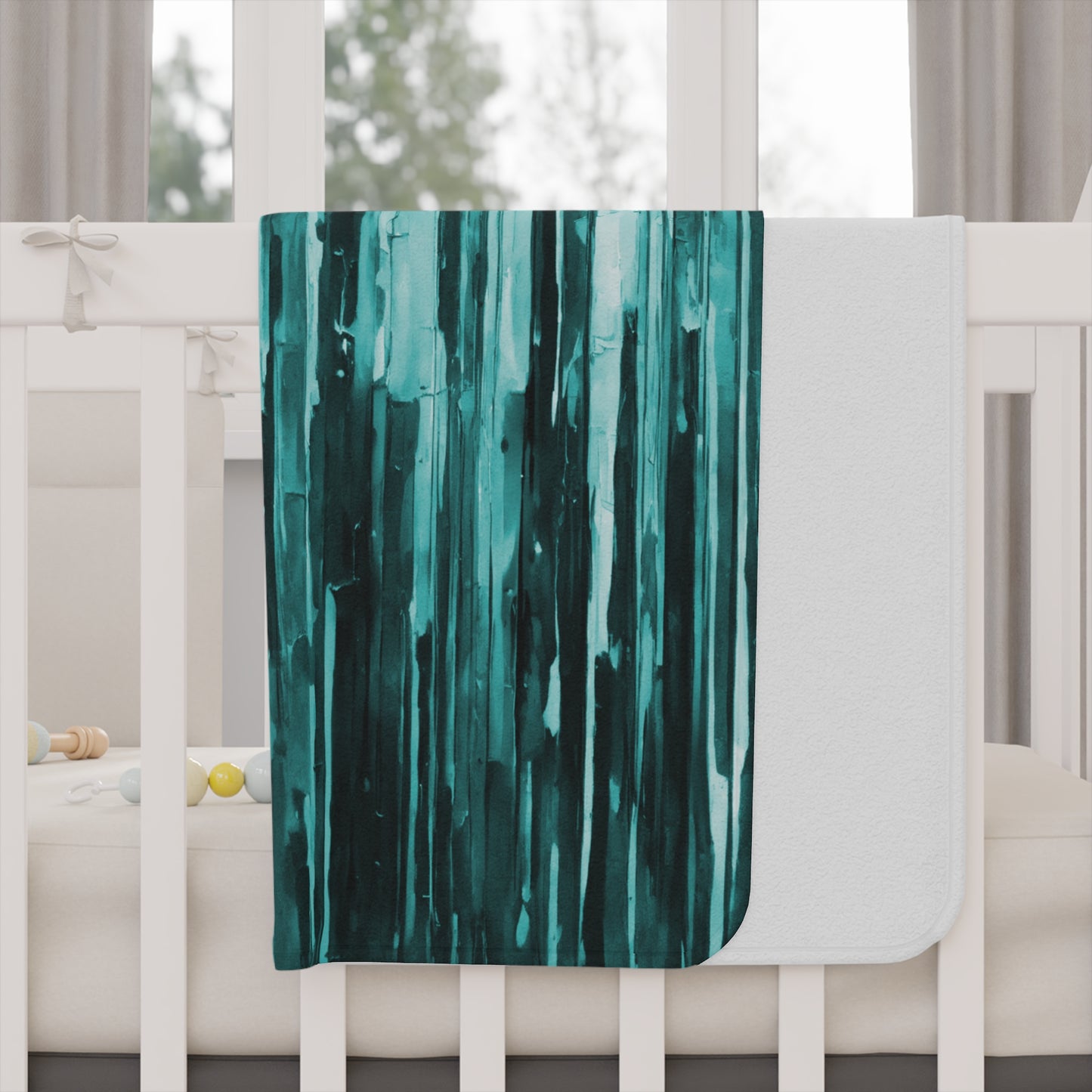 Striped Tif Toddler Blanket, 30" x 40"