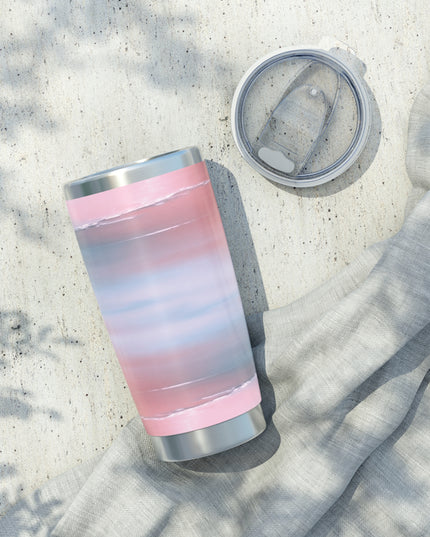 Gray Sea Pink Fog Vagabond 20oz Tumbler