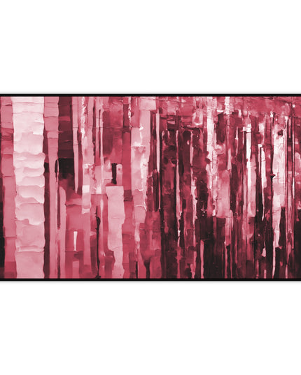 Striped Ruby 12" x 22" Desk Mat