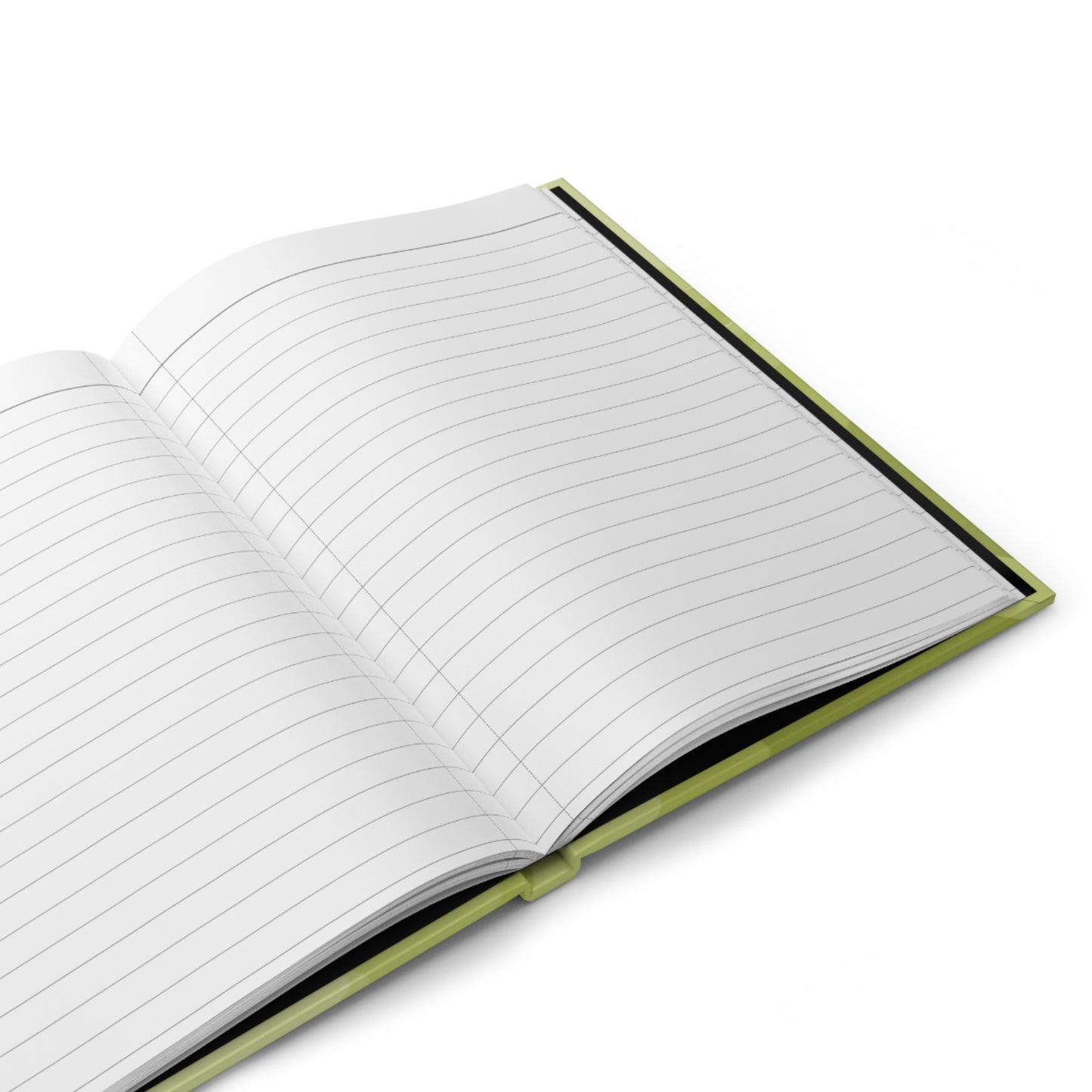 Lemon Wavey 5.75" x 8" Hardcover Journal Matte with 150 lined pages