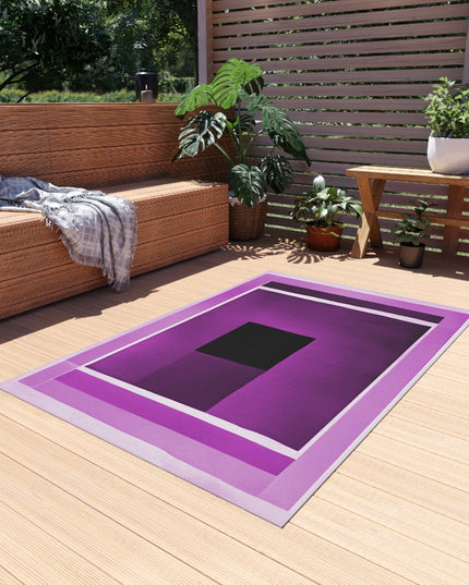 Magenta Shadow 48" x 72" Outdoor Rug