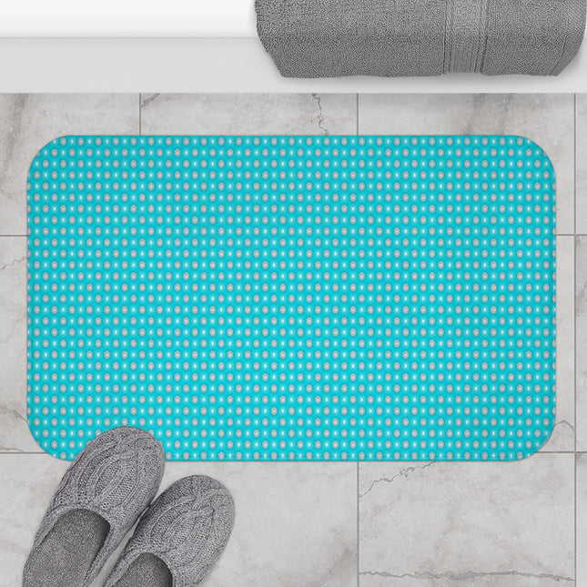 Tif Green Star-crossed Bodies 34" x 21" Bath Mat