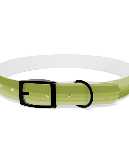 Lemon Wavey Extra Large Dog Collar